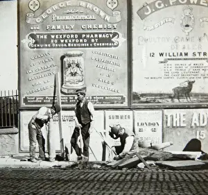 Kerb Prints: Street repairs in Dublin, Ireland
