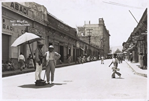 Images Dated 29th September 2015: Street in San Salvador, El Salvador, Central America