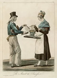1790 Collection: Street Sausage Seller