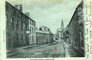 Schooner Prints: Street Scene, Alnmouth, Northumberland