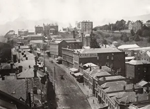 Downtown Prints: Street scene in Auckland New Zealand
