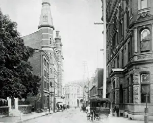 Baltimore Prints: Street scene, Baltimore