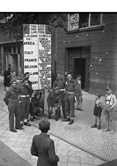 Alamein Gallery: Street scene in Berlin, Germany