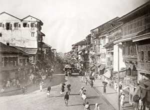 Street scene Bombay, (Mumbai) India