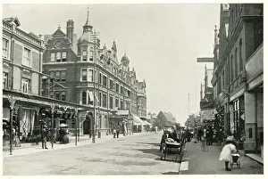 Street scene in Boscombe, Dorset