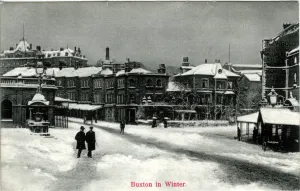 Frith Prints: Street Scene, Buxton, Derbyshire