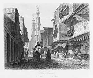 Street scene in Cairo, Egypt