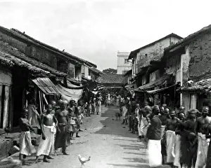 Street scene, Colombo, Ceylon (Sri Lanka)