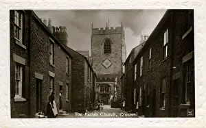 Leyland Prints: Street Scene, Croston, Lancashire