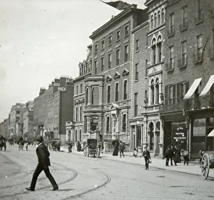 Roadway Prints: Street scene in Edinburgh, Scotland