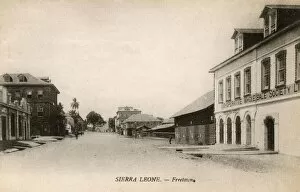Street scene, Freetown, Sierra Leone, West Africa