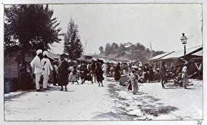 Hayman Prints: Street scene in Gangtok, Sikkim