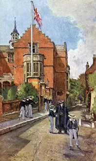 Pupils Collection: Street scene, Harrow School