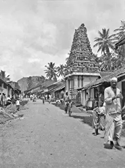 Street scene in India