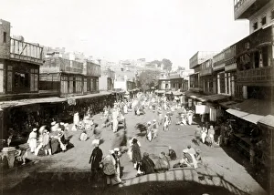 Street scene India, probably Peshawar