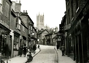 Images Dated 18th March 2019: Street scene in Lincoln