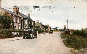 Boston Prints: Street Scene, Mareham Le Fen, Lincolnshire