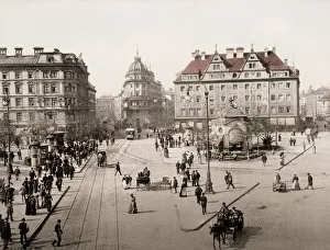 Street scene, Munchen, Munich, Germany