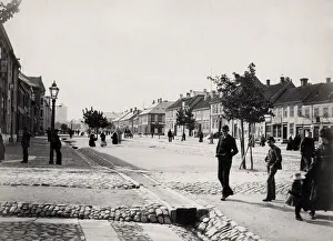 Street scene - Munkegata, Trondheim, Norway