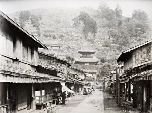 Street scene, Nagasaki - Japan