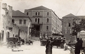 Garage Gallery: Street scene in Nazareth, Northern Israel