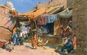 Mudbrick Prints: Street Scene - Omdurman (Khartoum), Sudan