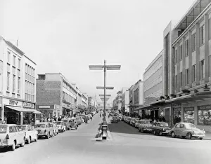 Coop Prints: Street scene in Plymouth, Devon