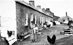 Age D Gallery: Street scene in Porthgain, Pembrokeshire, South Wales