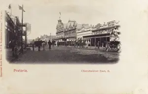 Pretoria Prints: Street scene - Pretoria, South Africa