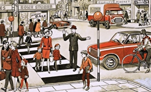 Images Dated 8th June 2007: Street scene. Spot the mistakes puzzle