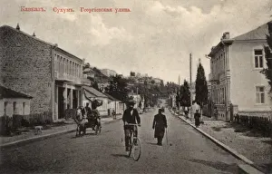 Jun16 Prints: Street Scene - Sukhum (Sukhumi), Abkhazia (Georgia)