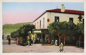Street scene in Tenes, Chief Province, Algeria