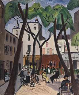 Images Dated 31st August 2010: Street Scene with Trees