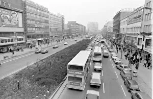 Street scene, West Berlin, Germany