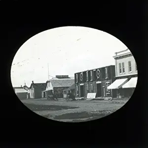 Saskatchewan Prints: Street Scene, Yorkton, Saskatchewan