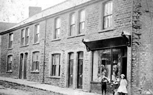 Street & Shop-front, Thought to be West End, London