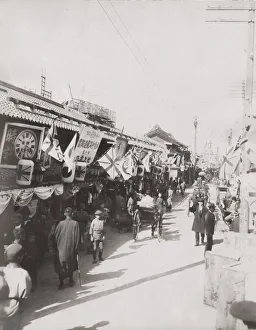 Street of shops, Japan