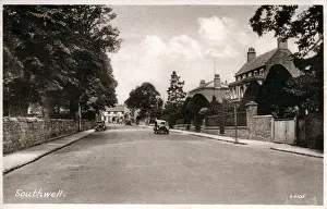 Newark Prints: Street, Southwell, Nottinghamshire