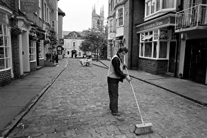 Street sweeper, Windsor Street sweeper, Windsor