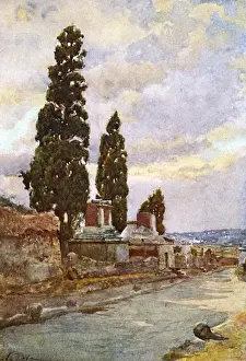 Street of Tombs -Pompeii