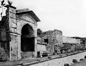 Street of Tombs, Pompeii, Italy, Victorian period