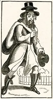 Street trader - second-hand clothes 1876