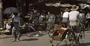 Street traffic - Rangoon