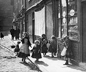 Urchins Prints: Street Urchins Victorian period