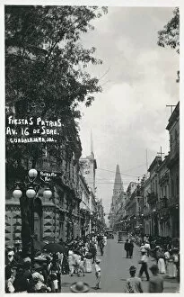 Avenida Collection: Street view in Guadalajara, Jalisco, Mexico
