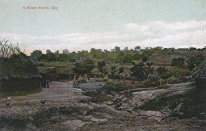 Nigerian Gallery: Street view of Oyo, Nigeria, West Africa