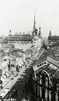 Shanghai Prints: Street view, Shanghai, China