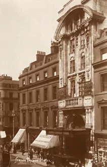 Pedestrians Collection: Street view of the Strand Palace Hotel, London
