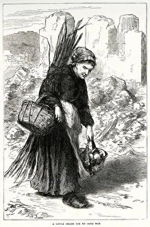 Images Dated 10th September 2018: Streets seller - relish 1871