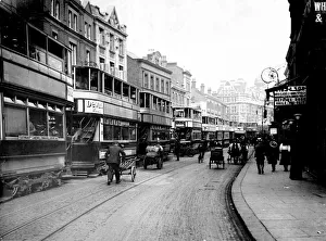 Images Dated 2nd February 2012: Strike action, with London trams at a standstill